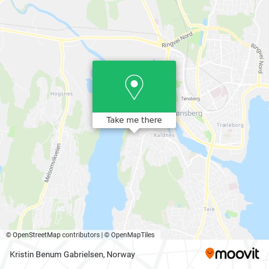 Kristin Benum Gabrielsen map
