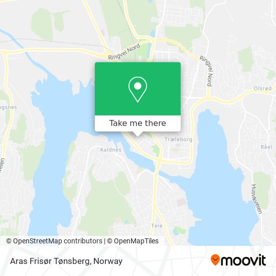 Aras Frisør Tønsberg map