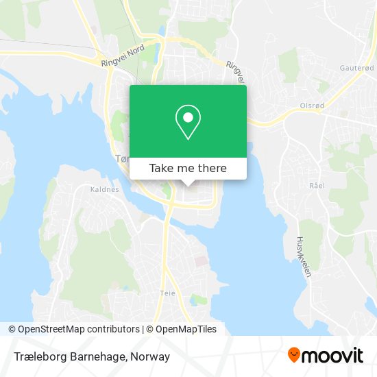 Træleborg Barnehage map