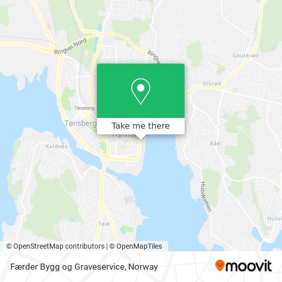 Færder Bygg og Graveservice map