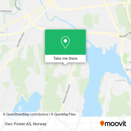 Owc Power AS map