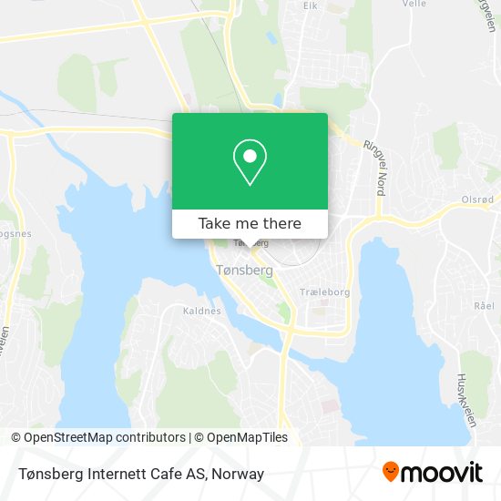 Tønsberg Internett Cafe AS map