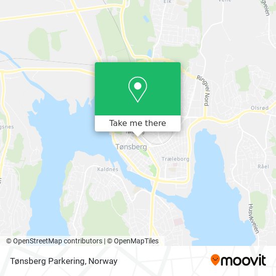 Tønsberg Parkering map