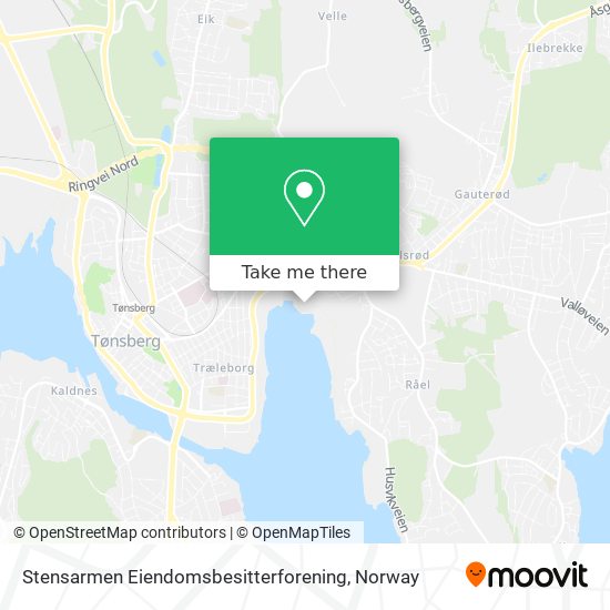 Stensarmen Eiendomsbesitterforening map