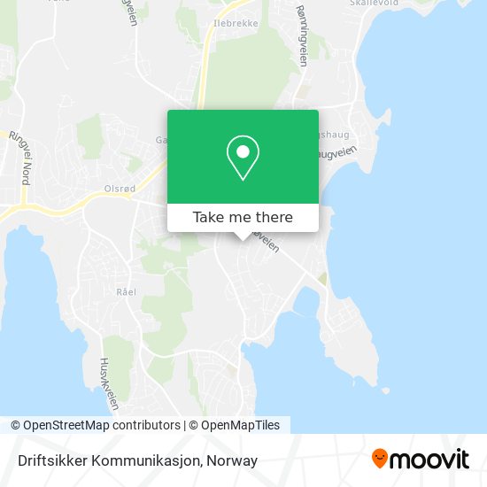 Driftsikker Kommunikasjon map
