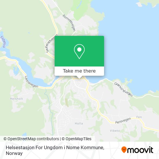 Helsestasjon For Ungdom i Nome Kommune map