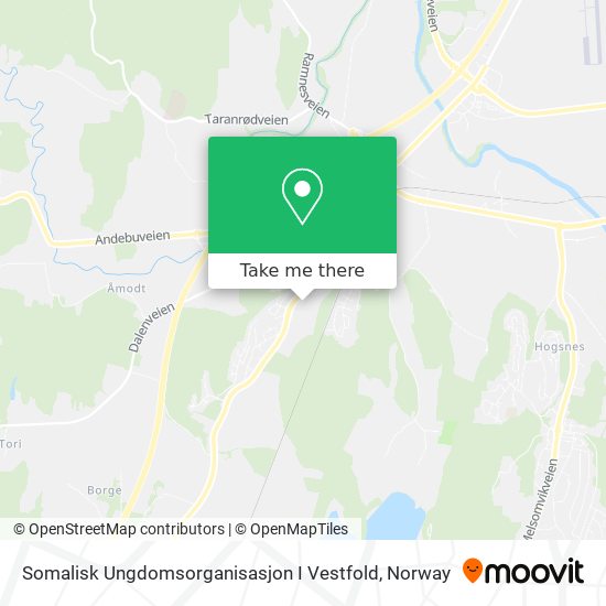 Somalisk Ungdomsorganisasjon I Vestfold map