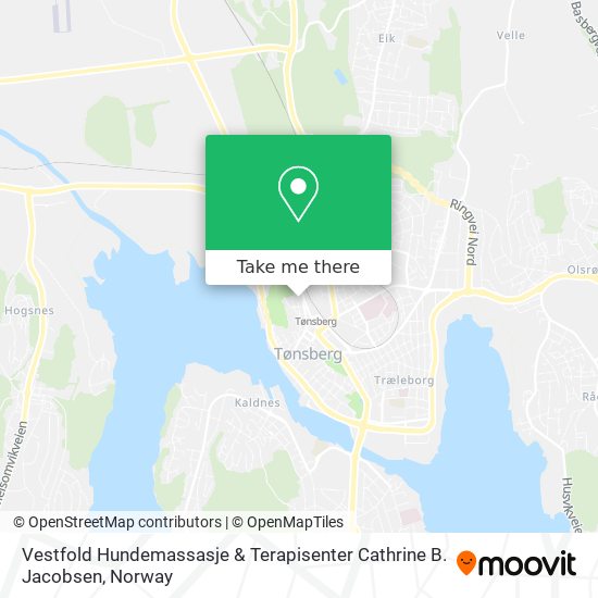 Vestfold Hundemassasje & Terapisenter Cathrine B. Jacobsen map