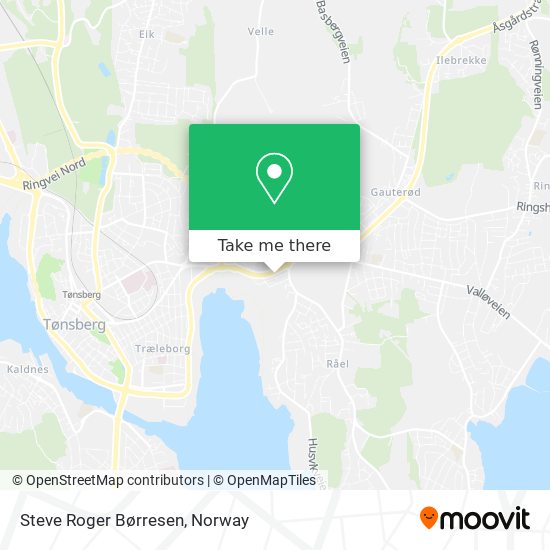 Steve Roger Børresen map