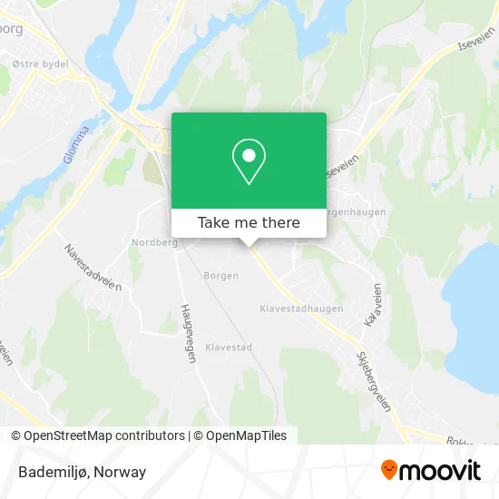 Bademiljø map