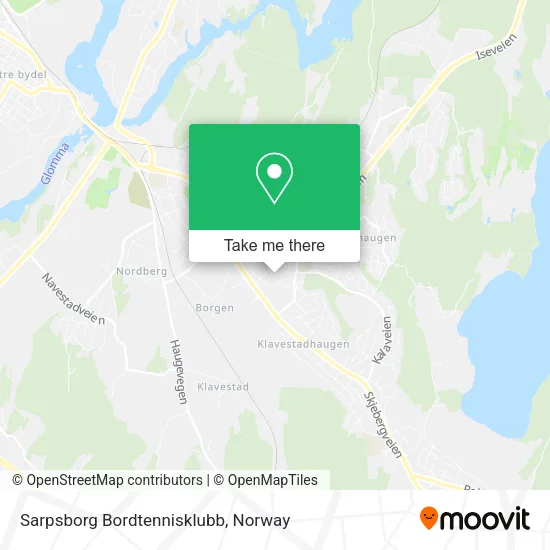 Sarpsborg Bordtennisklubb map