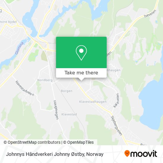 Johnnys Håndverkeri Johnny Østby map
