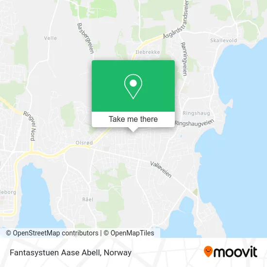 Fantasystuen Aase Abell map