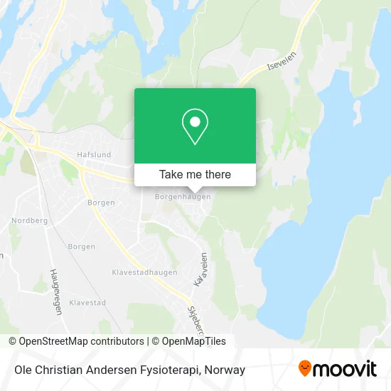 Ole Christian Andersen Fysioterapi map