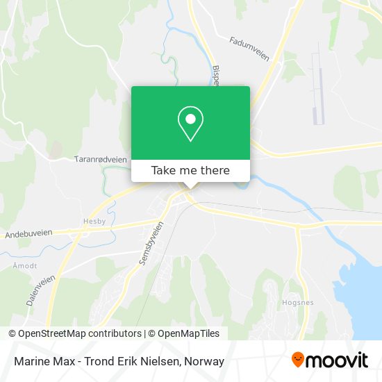 Marine Max - Trond Erik Nielsen map