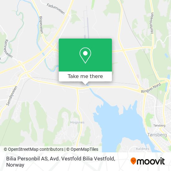 Bilia Personbil AS, Avd. Vestfold Bilia Vestfold map