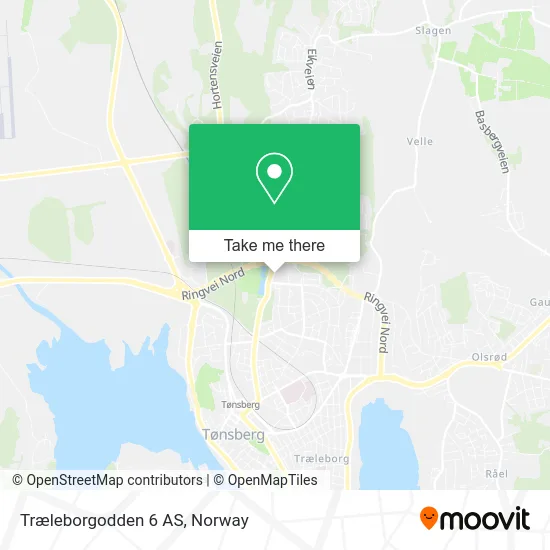 Træleborgodden 6 AS map