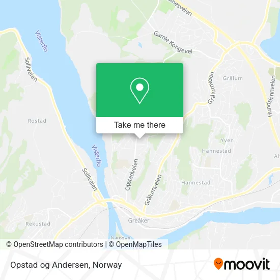 Opstad og Andersen map