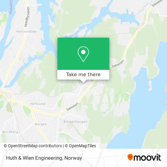 Huth & Wien Engineering map