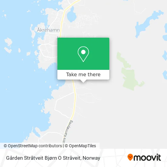 Gården Stråtveit Bjørn O Stråveit map