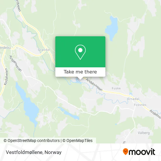 Vestfoldmøllene map