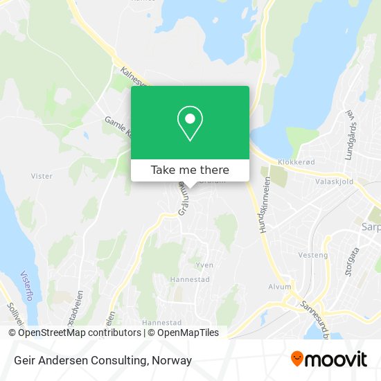 Geir Andersen Consulting map