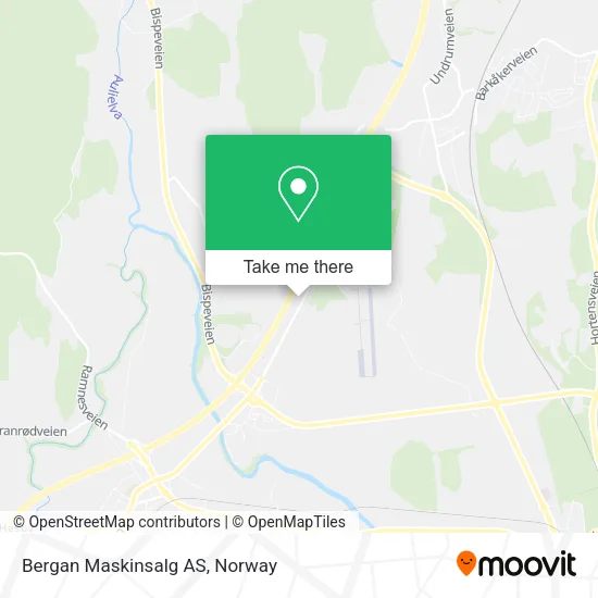 Bergan Maskinsalg AS map