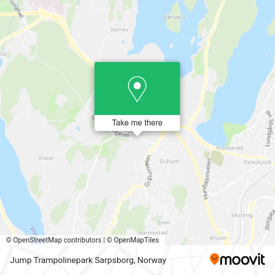 Jump Trampolinepark Sarpsborg map