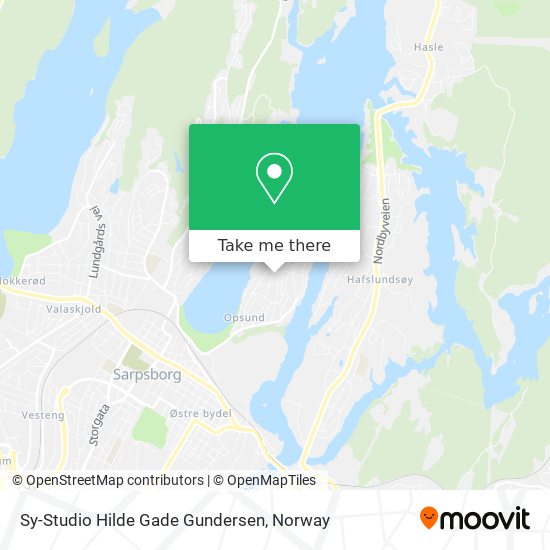 Sy-Studio Hilde Gade Gundersen map