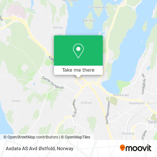 Axdata AS Avd Østfold map