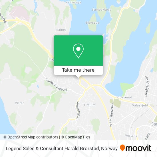 Legend Sales & Consultant Harald Brorstad map