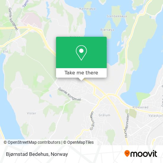 Bjørnstad Bedehus map