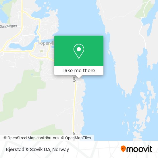 Bjørstad & Sævik DA map
