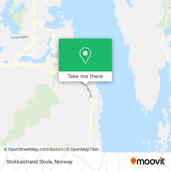 Stokkastrand Skole map