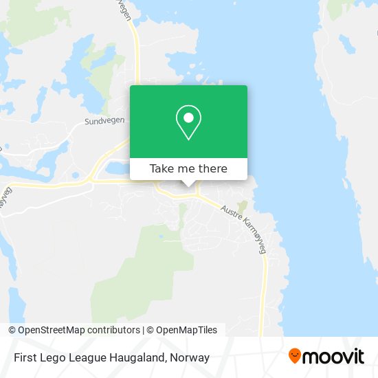 First Lego League Haugaland map