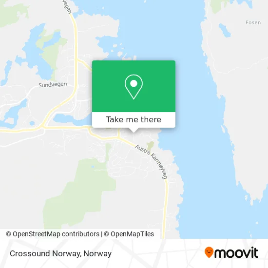 Crossound Norway map