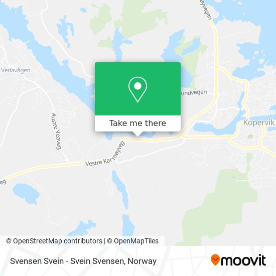 Svensen Svein - Svein Svensen map