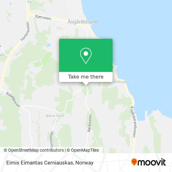 Eimis Eimantas Cerniauskas map