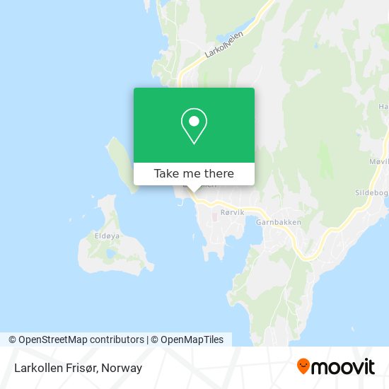 Larkollen Frisør map