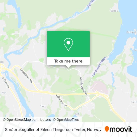 Småbruksgalleriet Eileen Thøgersen Tveter map
