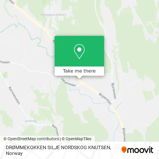 DRØMMEKOKKEN SILJE NORDSKOG KNUTSEN map