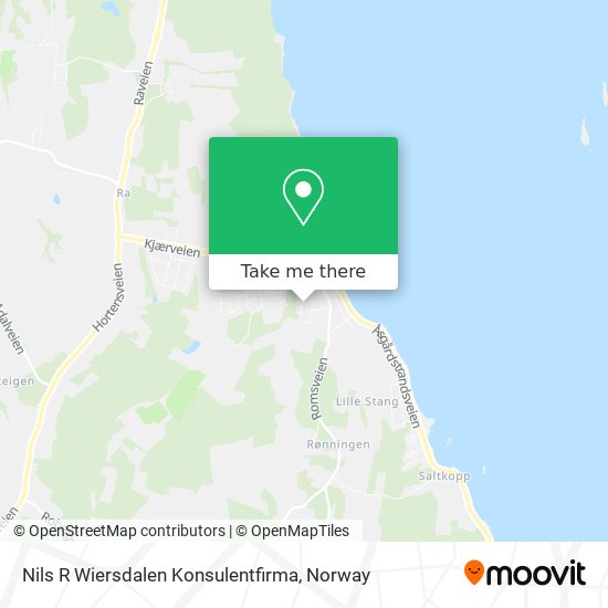 Nils R Wiersdalen Konsulentfirma map