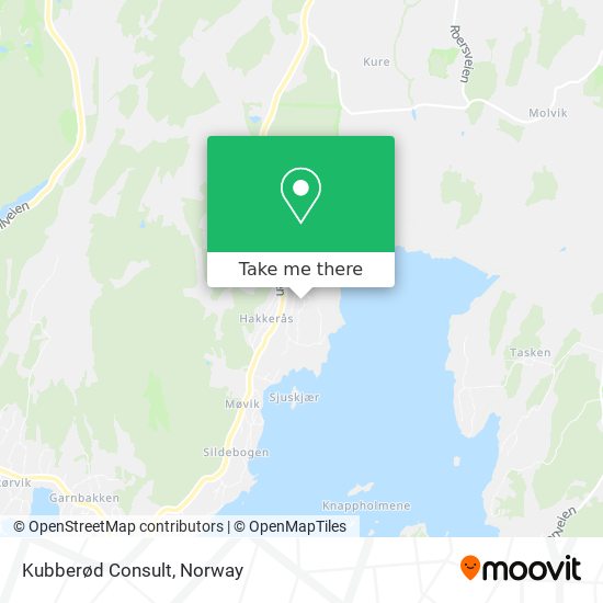Kubberød Consult map