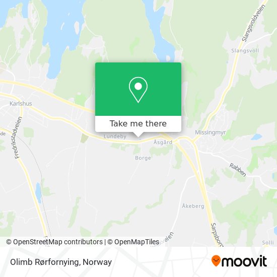 Olimb Rørfornying map