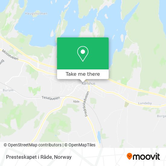 Presteskapet i Råde map