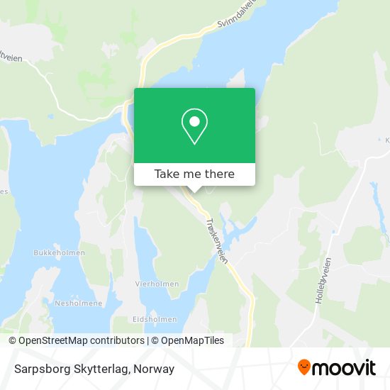Sarpsborg Skytterlag map