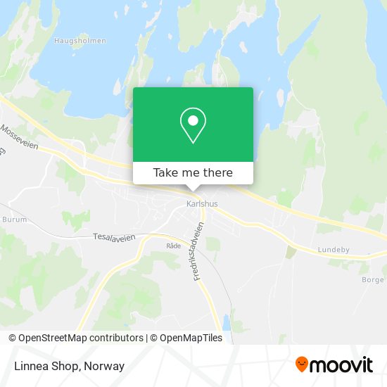 Linnea Shop map