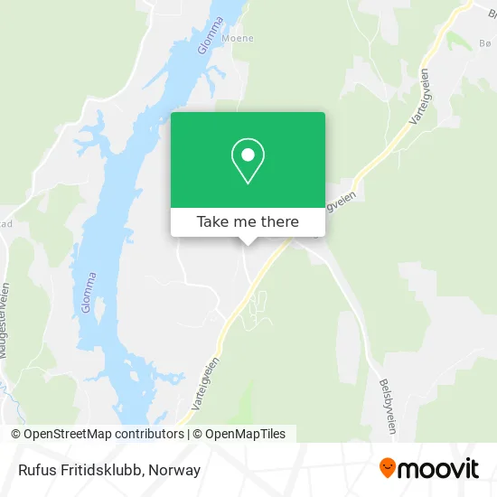Rufus Fritidsklubb map