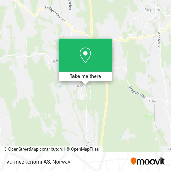 Varmeøkonomi AS map