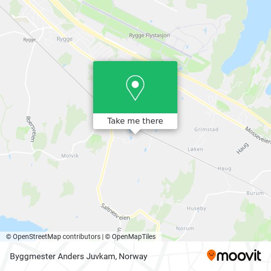 Byggmester Anders Juvkam map